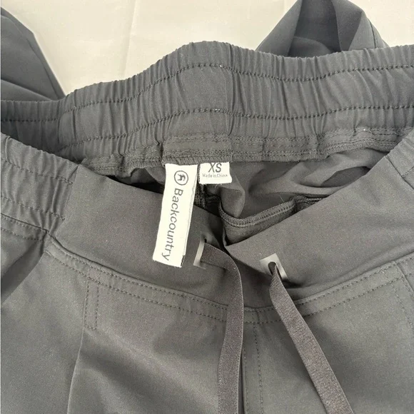 Backcountry‎ Women Athleisure Activewear Black Joggers - Picture 7 of 8